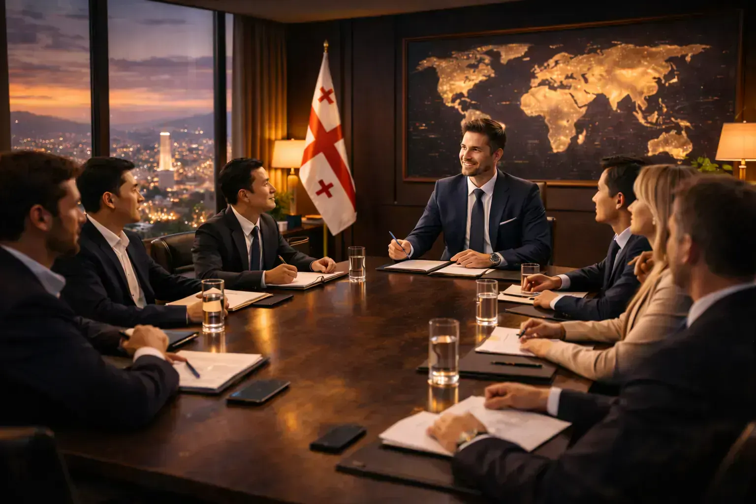 Law and tax advisory office environment