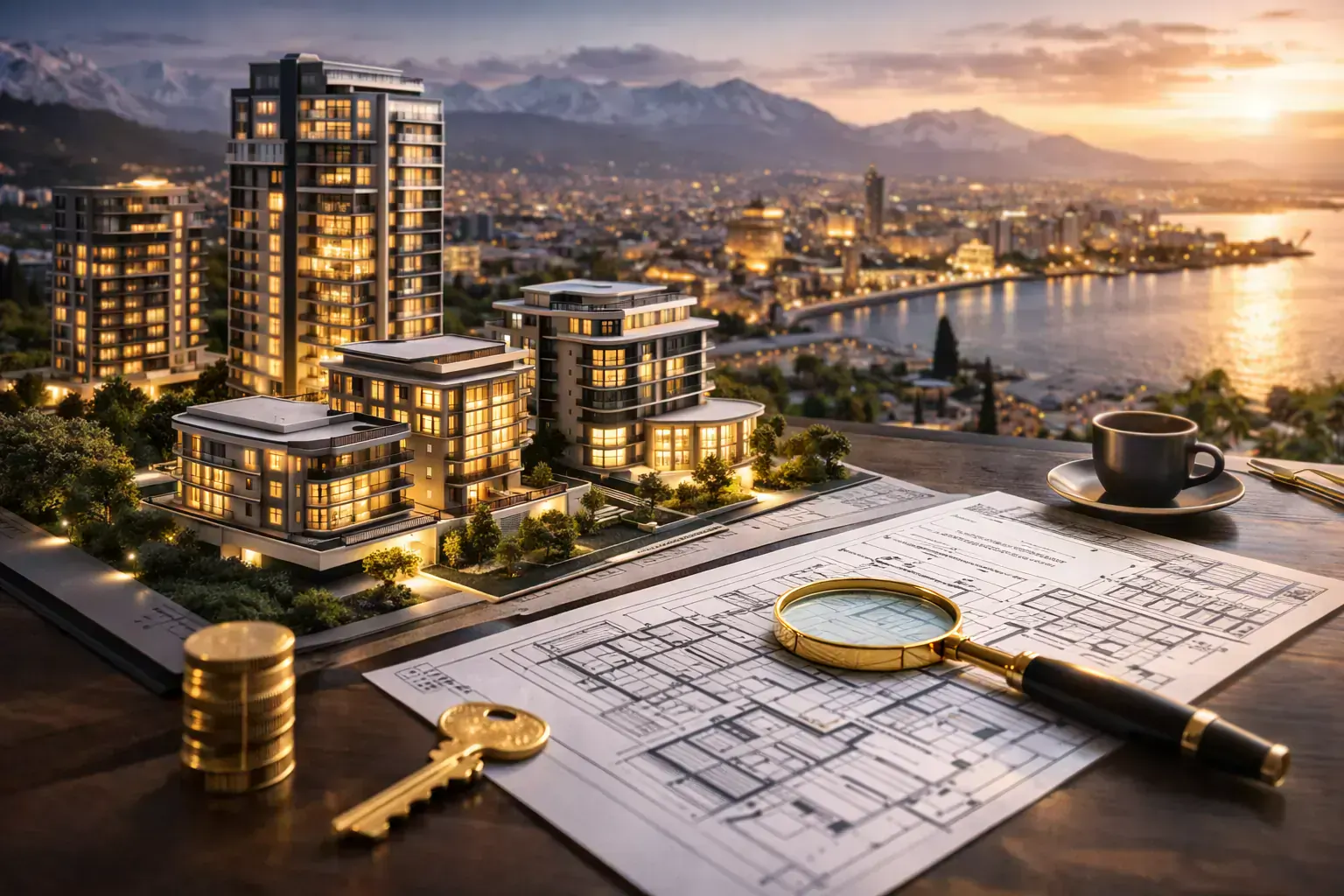 Real estate and asset advisory concept for Georgia investors